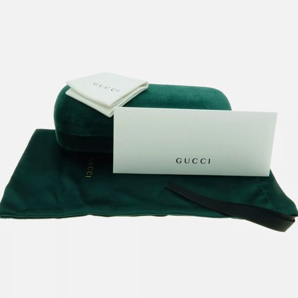 Gucci Aviator Unisex Red/Green Stripes Sunglasses - Picture 5 of 5